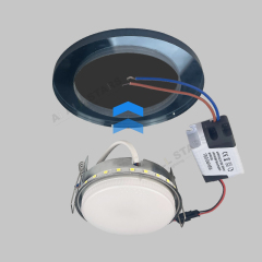 AS-1474 Glass Iron Hotel Commercial Gx53 Spotlight Housing