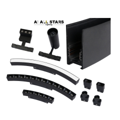 Commercial 48V Circular Magnetic Mini spot Light System