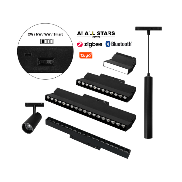 surface install magnetic track Flood Light
