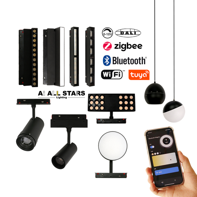 gym project magnetic track pendant light