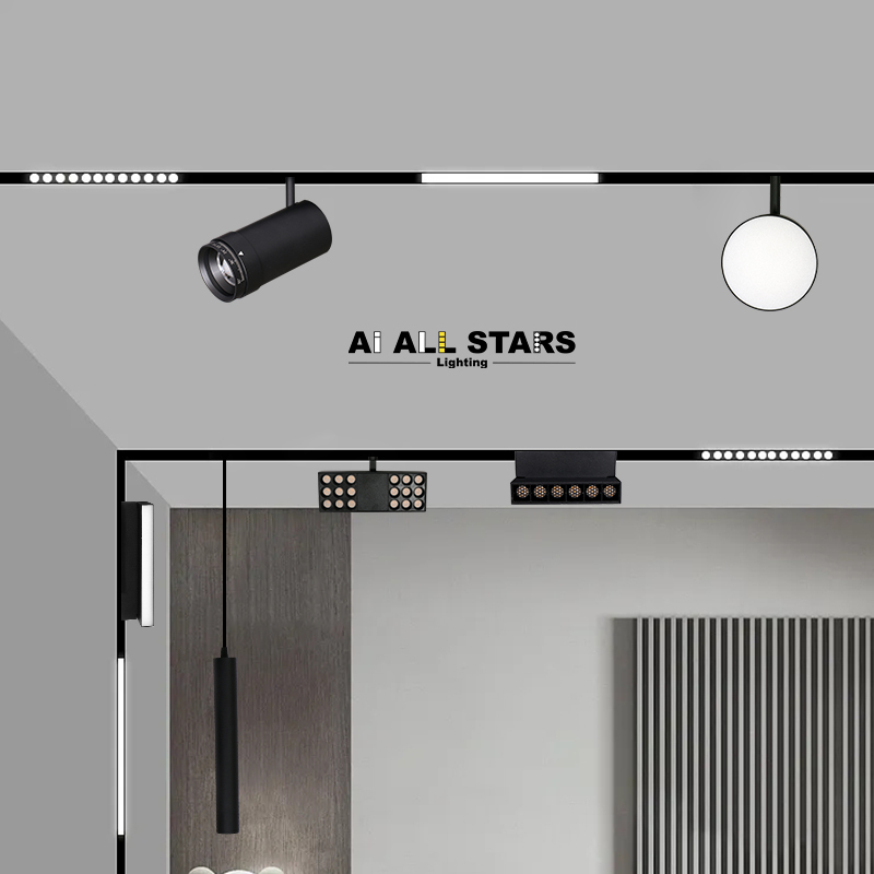 48V Free Movement Project Magnetic Adjustable Grille Light