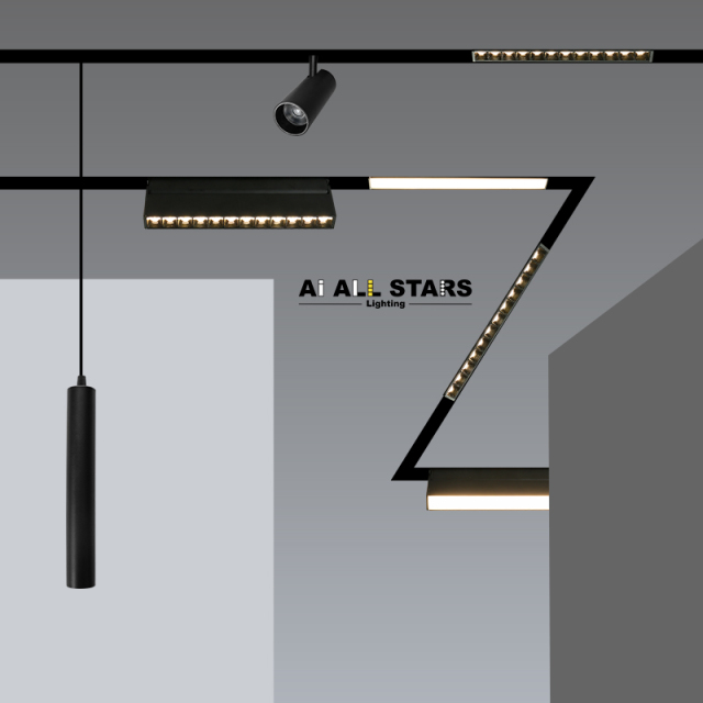 Factory Price Tuya Control Magnetic Track Pendant Light