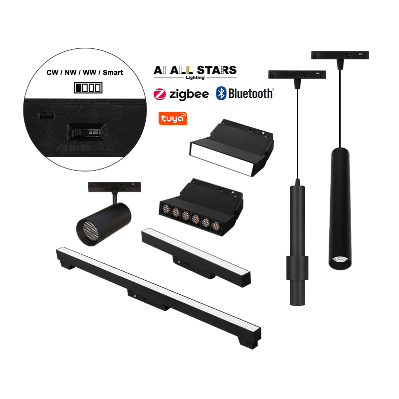 4 dip switch magnetic pendant light