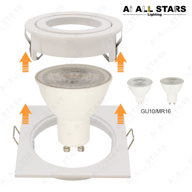 MR16 light housing & MR16 light source