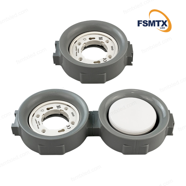 Stretch Ceiling Gx53 Embedded Installation Light Housing