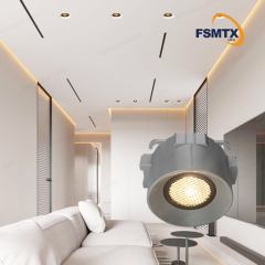 Hotel Seamless Stretch Ceiling Anti-glare Downlight Housing