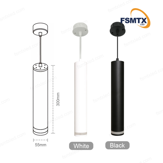 Cylindrical Pendant Light Fixtures For Kitchen Island