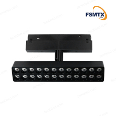 48V Surface Mount Magnetic Rectangle Grille Light-Series