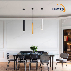 COB Commercial Office Square Nordic Linear  Pendant Light