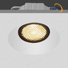Hotel Seamless Stretch Ceiling Anti-glare Downlight Housing