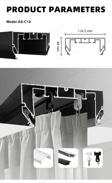 AS-C14 decorative pvc ceiling profile