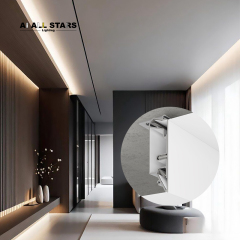 pvc seamless ceiling stretched ceiling profile