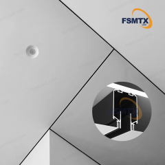 washroom wall pvc stretch ceiling profile