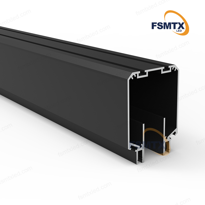 Hidden Wires wall Stretch Ceiling aluminum Profile