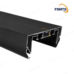 AS-C14 Hotel Decoration Curtain Stretched Ceiling Profile