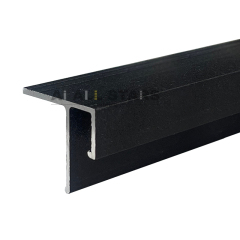 Pvc soft film stretch ceiling profile