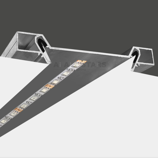 build in strip slot stretch ceiling Material