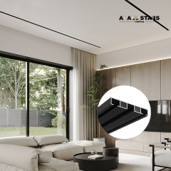 AS-C9 hot-sale Curtain Stretch Ceiling Profile