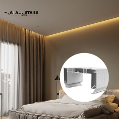 AS-C10 bedroom Ceiling Decoration Stretched Ceiling Profile