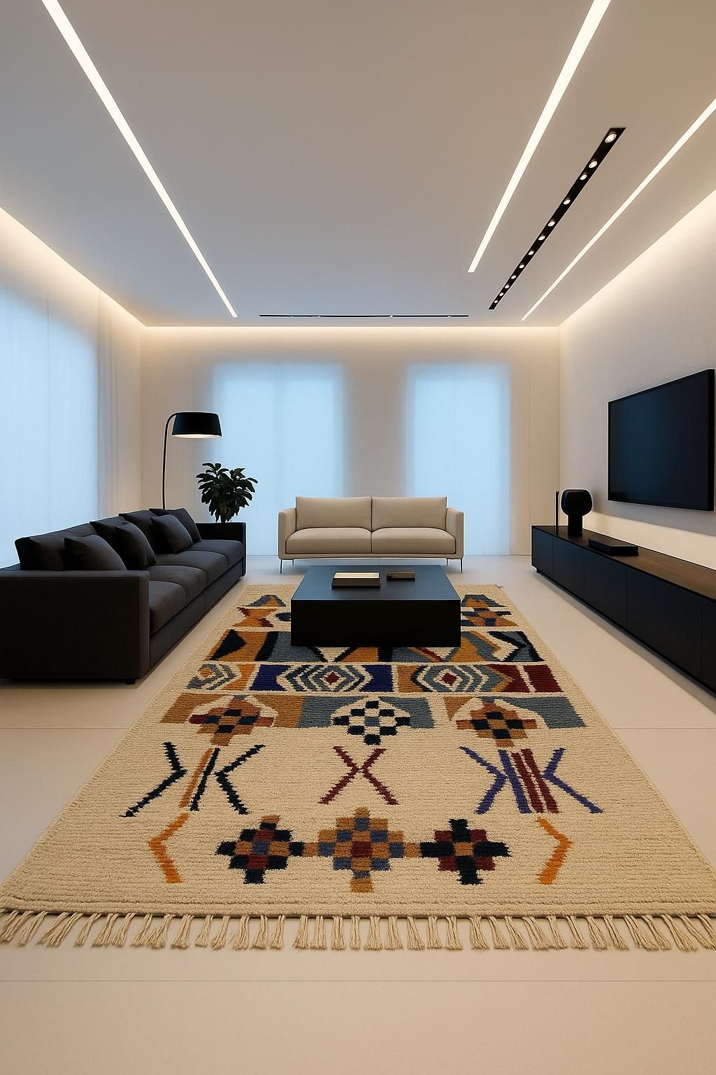 stretched ceiling lighting solutions