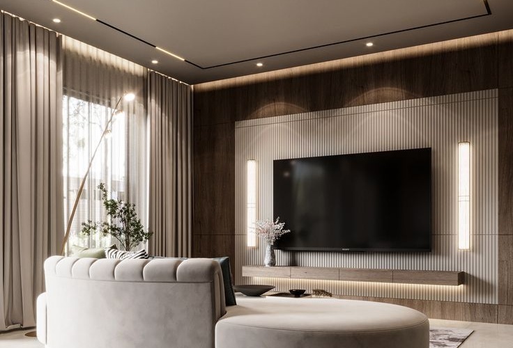 smart control stretch ceiling lighting solution