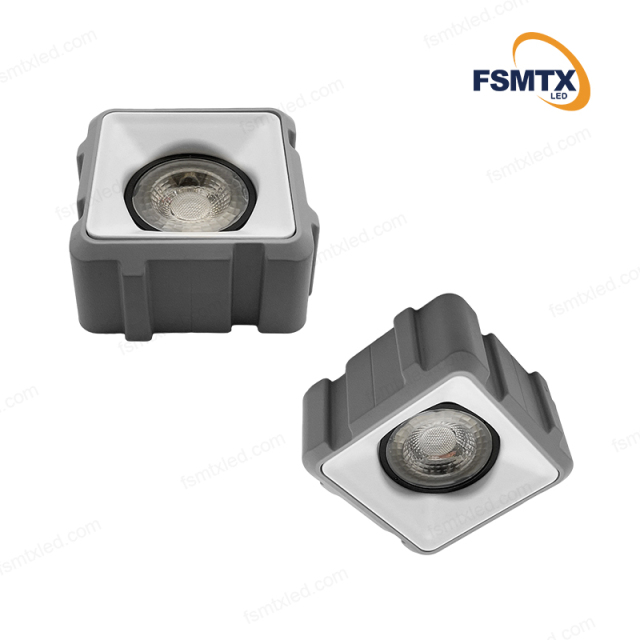Plastic Abs Lamp Body Downlight Housing For Stretch Ceiling
