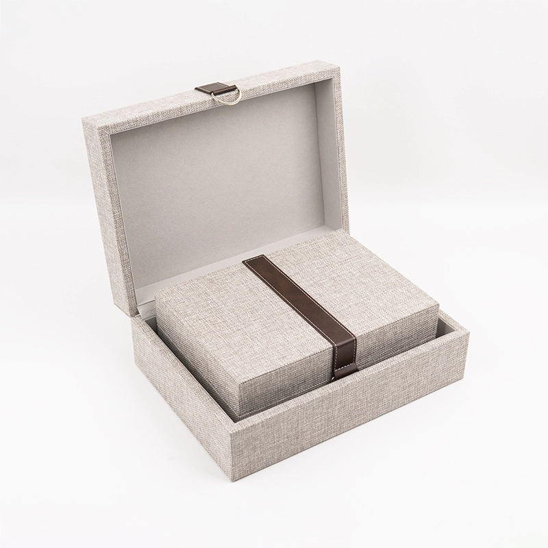 Manufacturers Spot Goods Selling As a Whole Set Date Box Pu Leather Wooden Gift Box Wooden Packaging Box With SABER Certificate