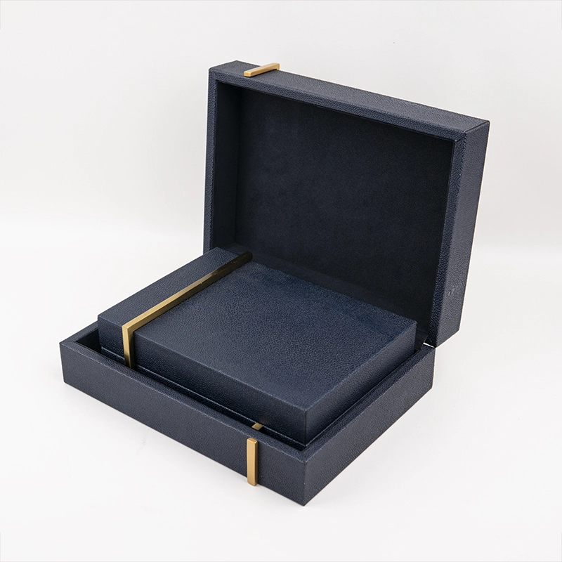 Spot Goods High Grade Magnetic Flip MDF Wooden Box Custom Logo Flip Top Packaging Gift Boxes With SABER Certificate