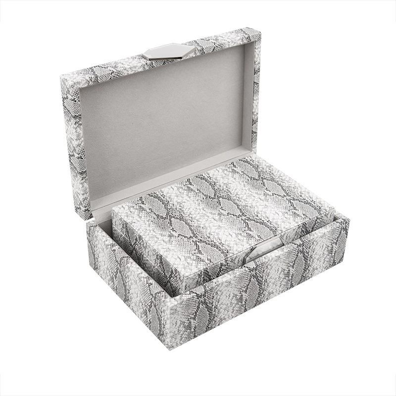 Spot Goods High Grade Magnetic Flip MDF Wooden Box Custom Logo Packaging Gift Boxes Magnetic Gift Box With SABER Certificate