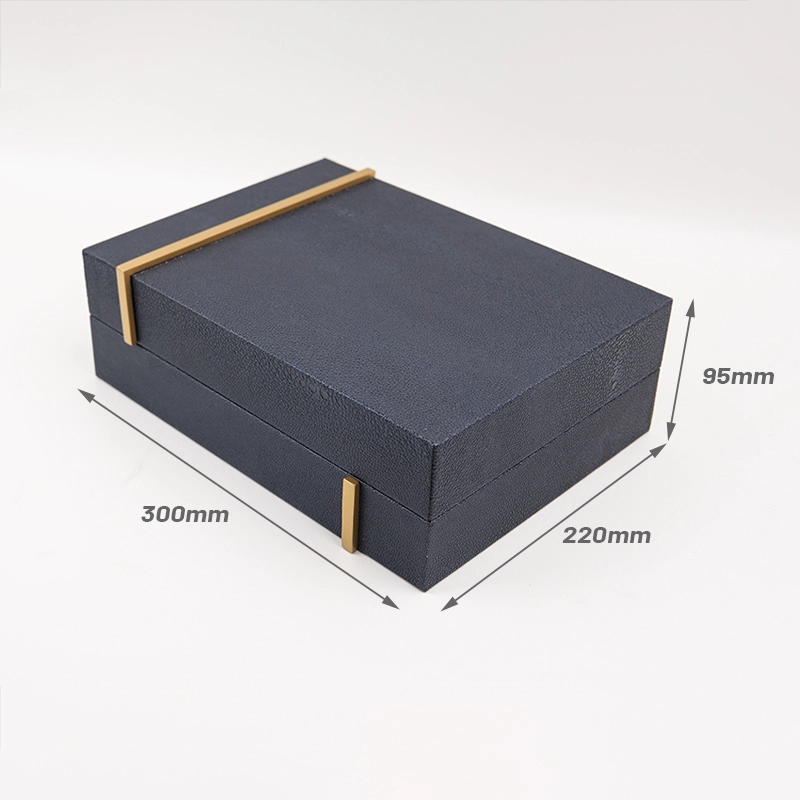 Spot Goods High Grade Magnetic Flip MDF Wooden Box Custom Logo Flip Top Packaging Gift Boxes With SABER Certificate