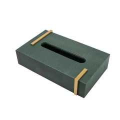 FISH ROE PATTERN LEATHER HOME DECORATION SET