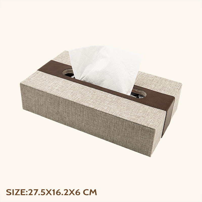 CANVAS TISSUE BOX