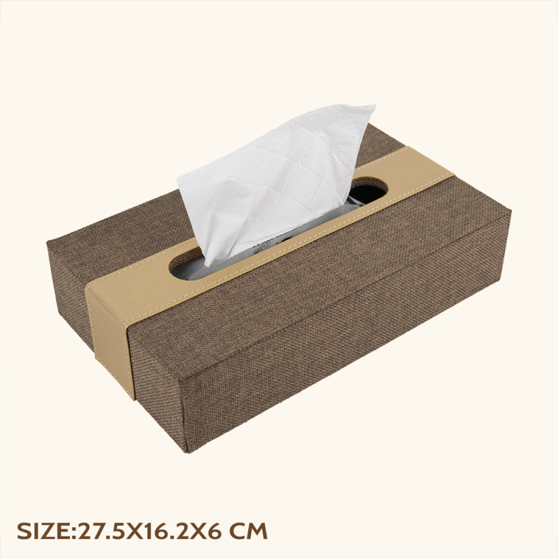 CANVAS TISSUE BOX