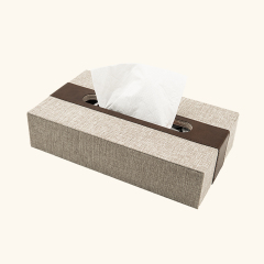 CANVAS TISSUE BOX