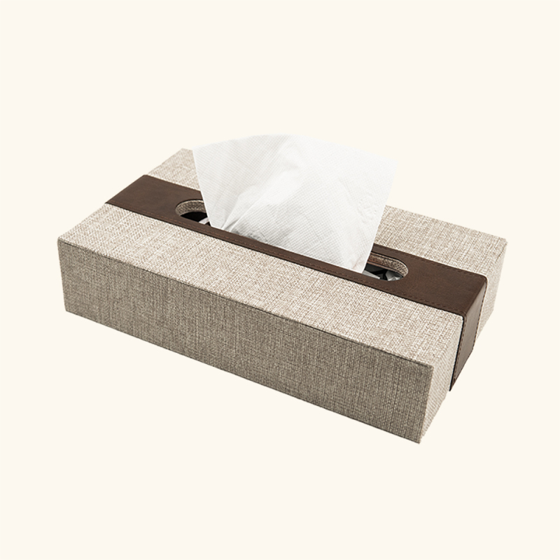 CANVAS TISSUE BOX