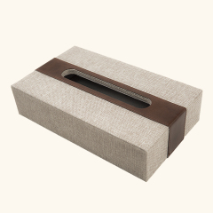 CANVAS TISSUE BOX