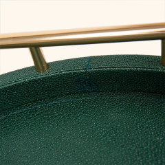 FISH ROE PATTERN PU HOME DECORATION SET