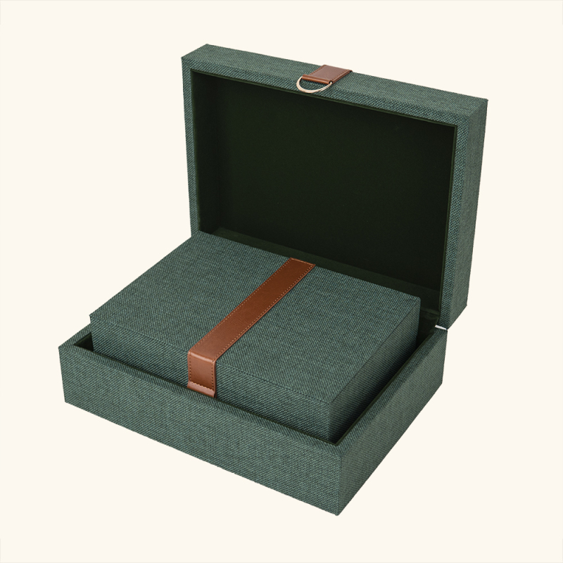 CANVAS GIFT BOX -TWO PIECE SET
