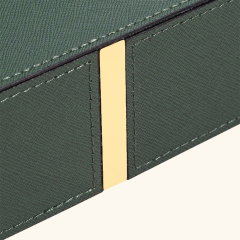 CROSS-GRAINED PU TISSUE BOX