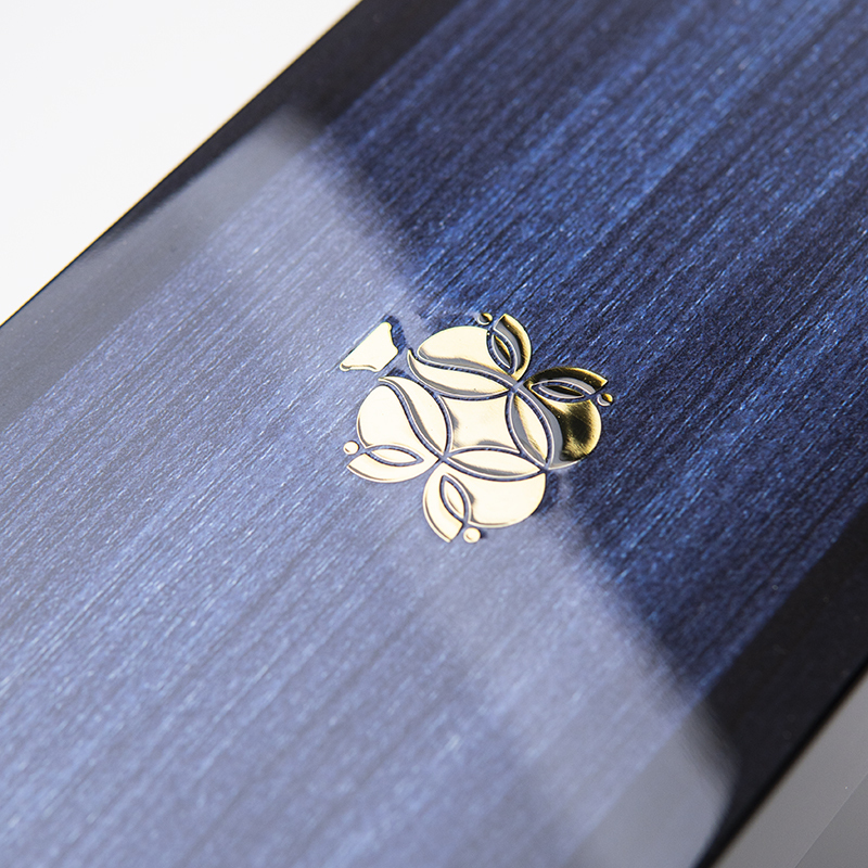 WOOD GRAIN PAINT DRAWER PERFUME BOX