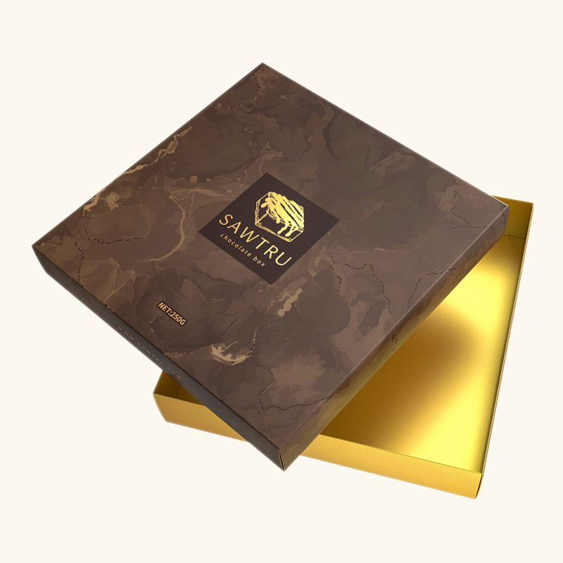 ELEGANT SQUARE CHOCOLATE BOX