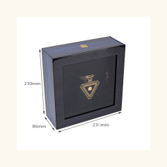 WOOD GRAIN PAINT DRAWER PERFUME BOX