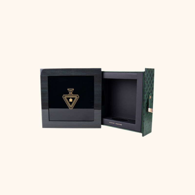 WOOD GRAIN PAINT DRAWER PERFUME BOX