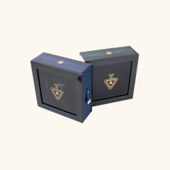 WOOD GRAIN PAINT DRAWER PERFUME BOX