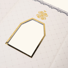 RECTANGULAR FLIP-TOP WINDOW PERFUME BOX