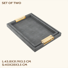 FISH ROE PATTERN PU HOME DECORATION SET