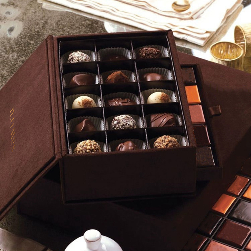 CHOCOLATE BOX WITH DRAWER