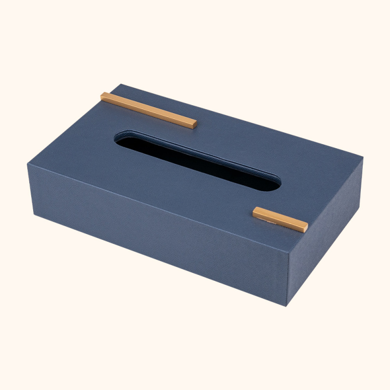 Leather Box Tray Set