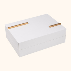 Leather Box Tray Set