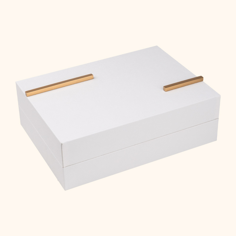 Leather Box Tray Set